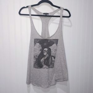 Aritzia Talula Razorback Graphic Tank L (fits M)